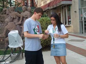 Scene from the West Virginia Italian Heritage Festival